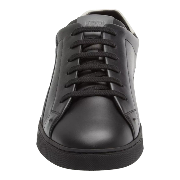 Fendi O'Lock Overlay FF-Logo Link Low Top Sneakers Mens Nero/Black Size US 9 NIB - Picture 12 of 13